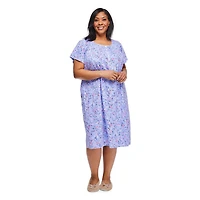 Robe de nuit à encolure dégagée Iyla Plus pour femmes Tailles 1X-4X