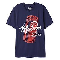 Molson Canadian Men's Short Sleeve Tee, Sizes S-XL