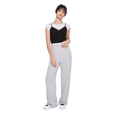 My Sister's Closet Girls' Wide Leg Soft Trouser Sweatpant