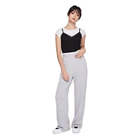My Sister's Closet Girls' Wide Leg Soft Trouser Sweatpant
