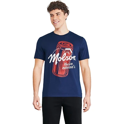 Molson Canadian Men's Short Sleeve Tee, Sizes S-XL