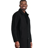 George Men's Faux Wool Coat, Sizes S-2XL