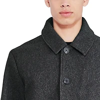 George Men's Faux Wool Coat, Sizes S-2XL