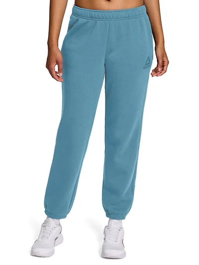 Reebok pantalon de jogging surdimensionné à ourlet cintré weekender pour femme Tailles XS-2XL