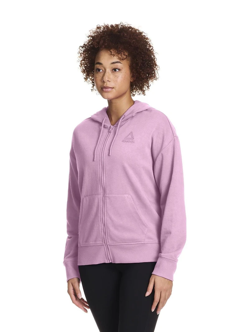 Reebok Women's Foundation Zip Front Hoodie