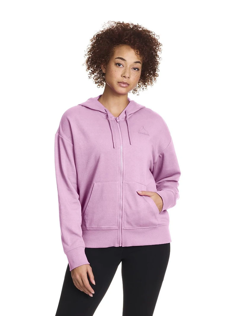 Reebok Women's Foundation Zip Front Hoodie