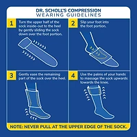 Dr. Scholl's - Compression Graduee Chaussettes Haut Genou 1 Paire