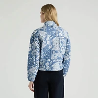 Mexx Women’s Quilted Printed Bomber Jacket, XS-XXL