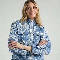 Mexx Femmes Veste Bombardier Imprimé Matelassé XS-XXL