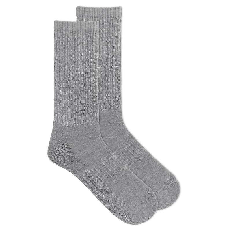 Lot de 6 paires de mi-chaussettes en coton Athletic Works pour hommes