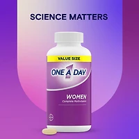 Multivitamines One A Day pour femmes – Vitamines quotidiennes pour femmes – Multivitamines pour femmes avec vitamines A, C et D, zinc pour le soutien immunitaire, vitamines E et B12, biotine, calcium et fer 250 comprimés