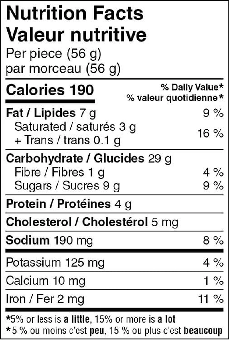 Your Fresh Market Brioche Swirl With Raisins, 8 pieces, 448 g total