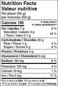Your Fresh Market Brioche Swirl With Raisins, 8 pieces, 448 g total