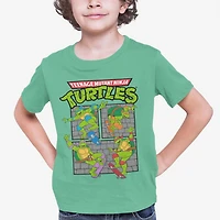 Teenage Mutant Ninja Turtles Boy's Short Sleeve crew neck T-shirt, Sizes XS to XL