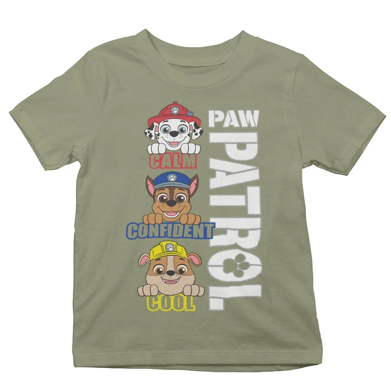 Paw Patrol Boy's Short Sleeve crew neck T-shirt