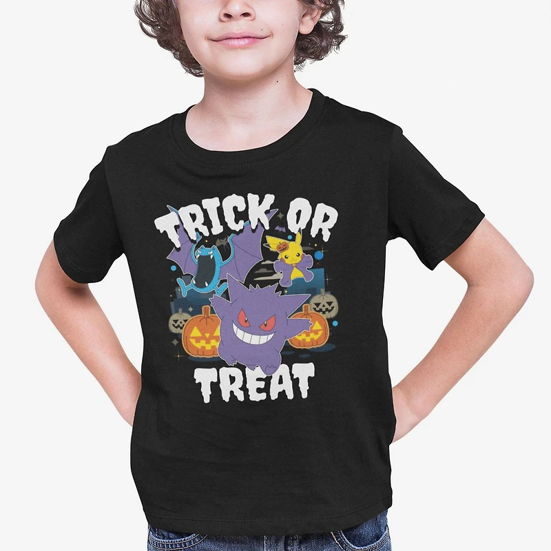 Pokemon Boy's Short Sleeve crew neck T-shirt