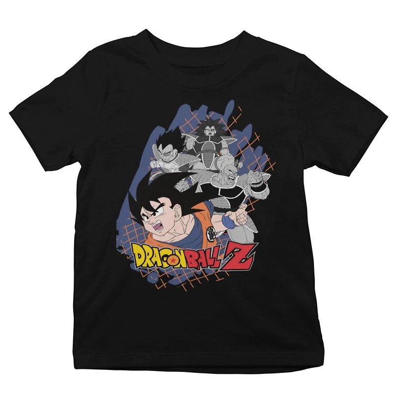 Dragon Ball Z T-Shirt col rond à manches courtes pour garçon