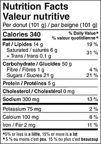 Torsades aux pommes Mon marché fraîcheur 6 beignes, total de 606 g