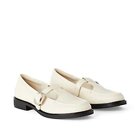 Time and Tru Women's Buckled Strap Loafers