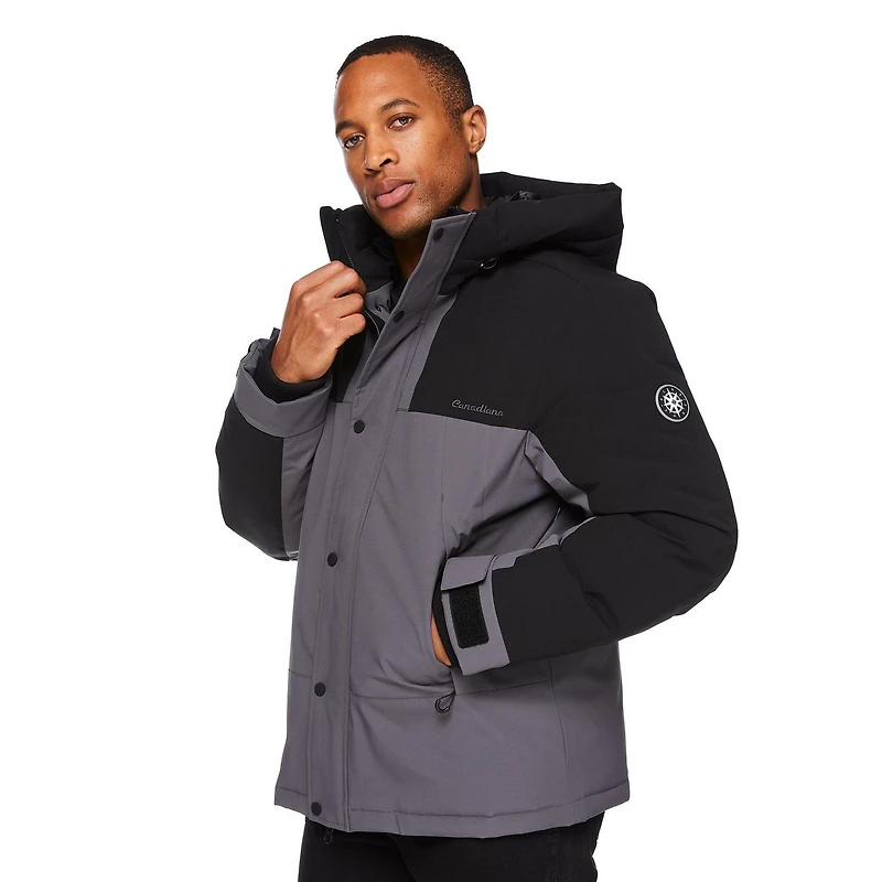 Canadiana x RCGS Men's Down Parka, Sizes S-2XL