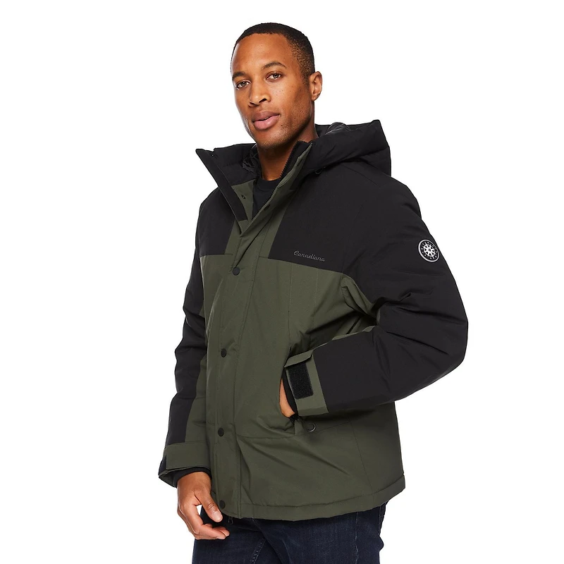 Canadiana x RCGS Men's Down Parka, Sizes S-2XL