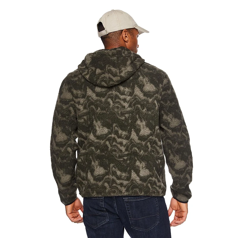 Canadiana x RCGS Men's Faux Shearling Popover, Sizes S-2XL