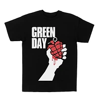 Green Day Men's Short Sleeve Crew neck Tee-Shirt