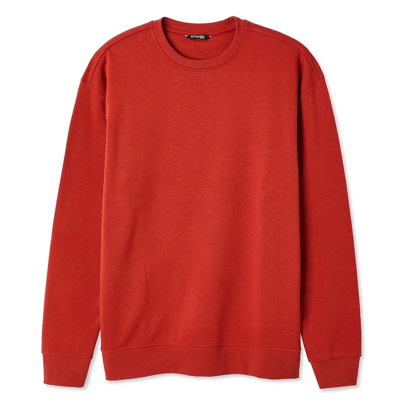 Chandail à encolure ras du cou George pour hommes Tailles P-2XL