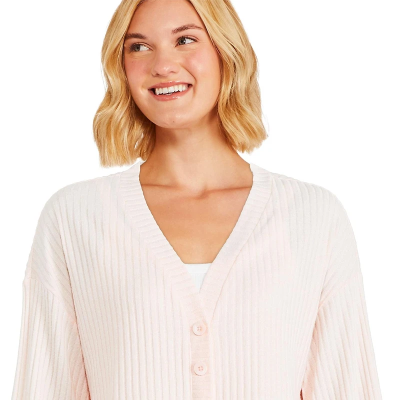 Cardigan de nuit en hacci George pour femmes