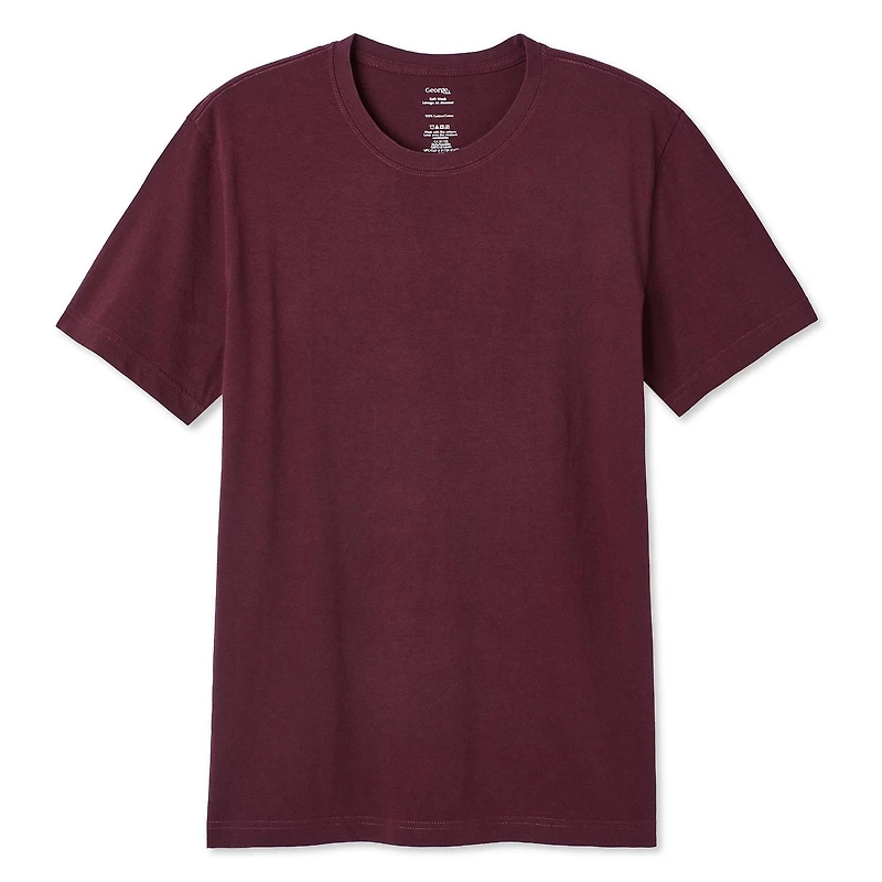 George Men's Basic Tee, Sizes S-2XL