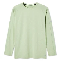 T-shirt à manches longues Athletic Works pour hommes Tailles P-TG