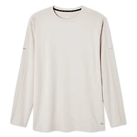 T-shirt à manches longues Athletic Works pour hommes Tailles P-TG