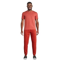 T-shirt extensible à encolure en V George pour hommes Tailles P-2XL