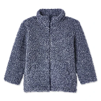 George Toddler Boys' Faux Shearling Full-Zip Jacket