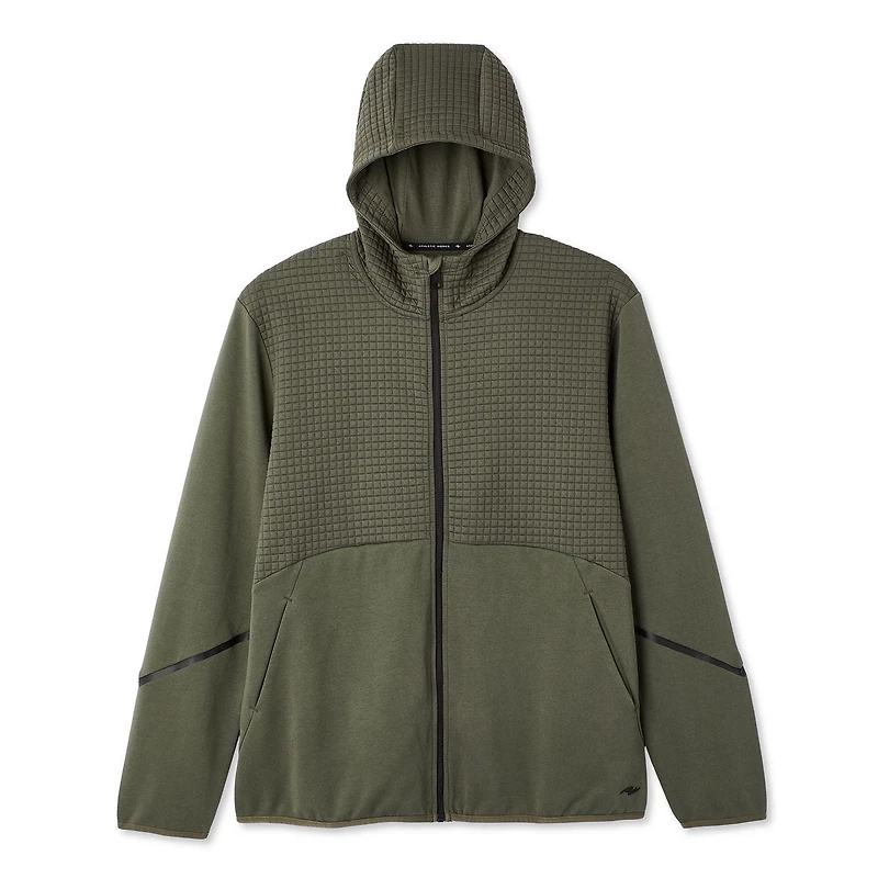Athletic Works Men's Active Zip-Up Hoodie