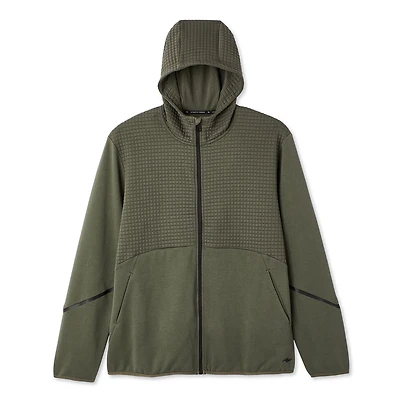 Athletic Works Men's Active Zip-Up Hoodie