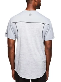 AND1 Men's And Big Men's Active Bank Shot Short Sleeve Performance Top, up to Size  XL
