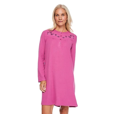 Iyla Women's Henley Nightgown