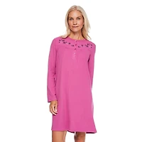 Iyla Women's Henley Nightgown