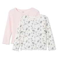 George Toddler Girls' Knit Top 2-Pack