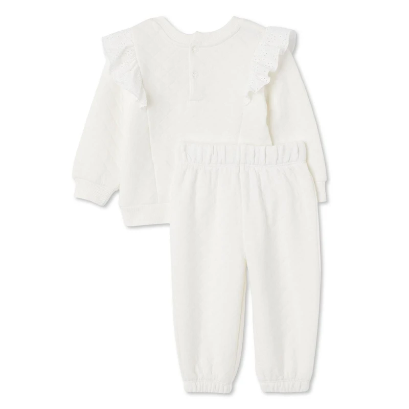 George Baby Girls' Quilted Fleece 2-Piece Set