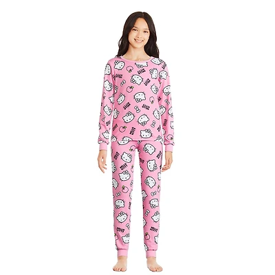 Hello Kitty Girls' Pajama 2-Piece Set