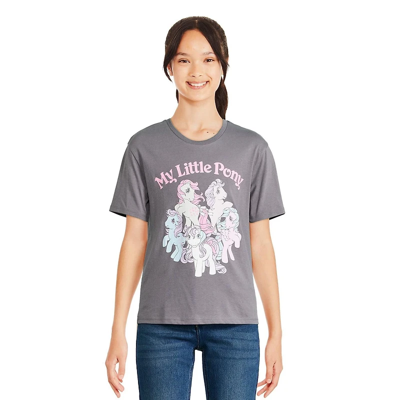 T-shirt à manches courtes Mon Petit Poney pour filles