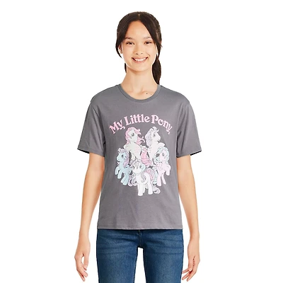 T-shirt à manches courtes Mon Petit Poney pour filles