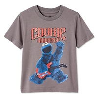Sesame Street Toddler Boys' Cookie Monster Tee, Sizes 2T-5T