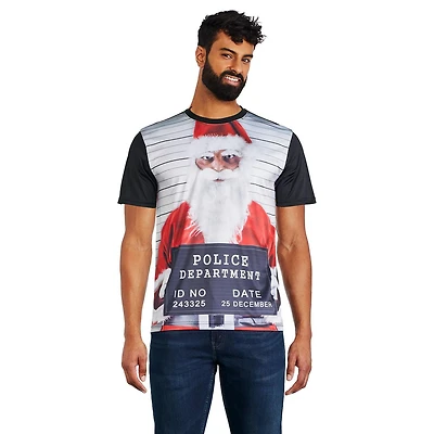 George Men's Holiday Tee, Sizes S-2XL