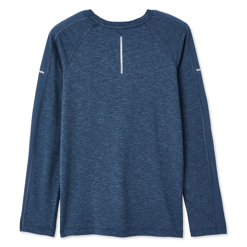 T-shirt à manches longues Athletic Works pour garçons Tailles TP–TG