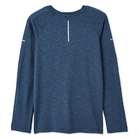 T-shirt à manches longues Athletic Works pour garçons Tailles TP–TG