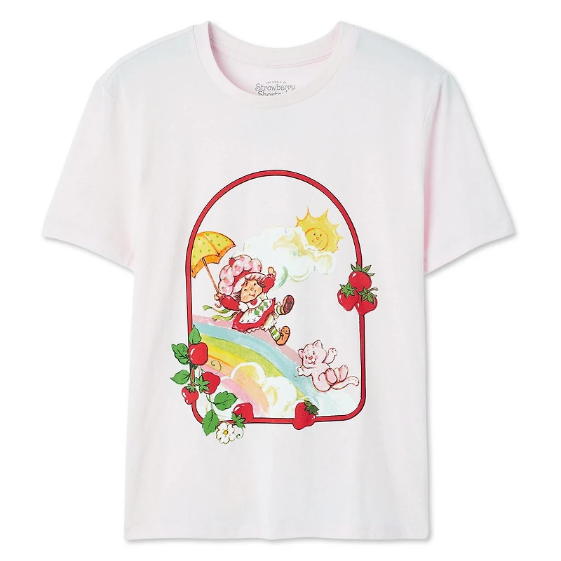 Strawberry Shortcake Women's Short Sleeve Tee, Sizes XS-XL