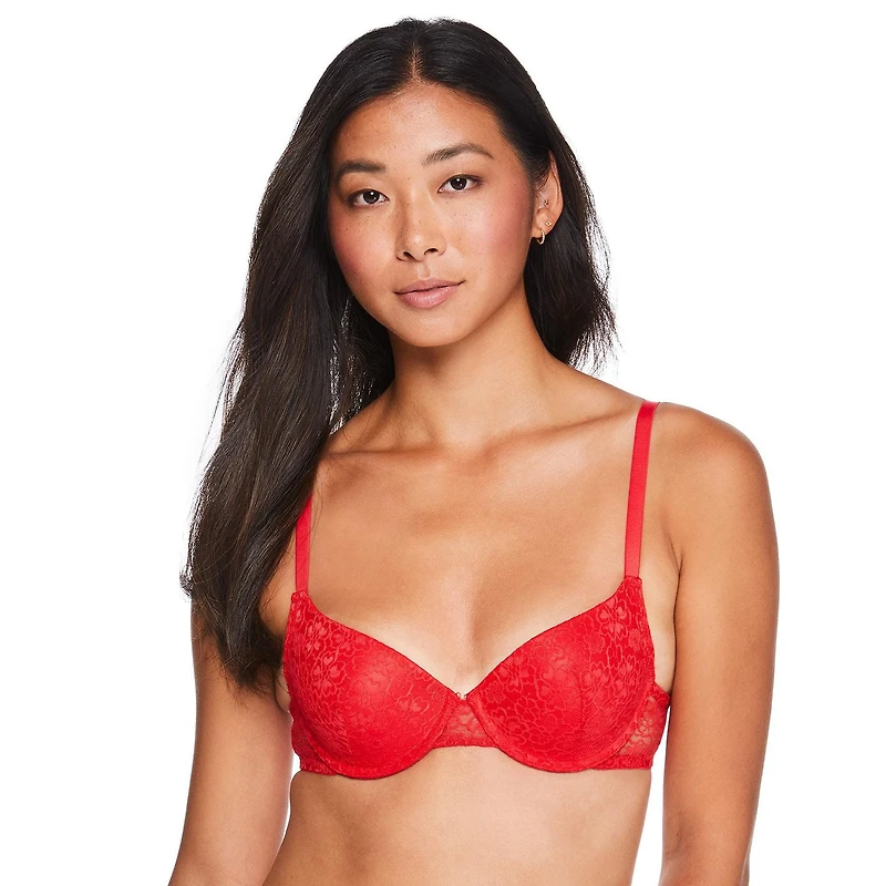 George Women's Lace T-Shirt Bra, Sizes 32A-36D
